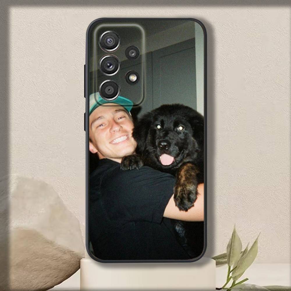 D-Drews Actor S-Starkeys Phone Case For Samsung S 25,24,23,22,30,21,10,9,Ultra,Plus,Lite,FE,4,5 G Soft Black Case