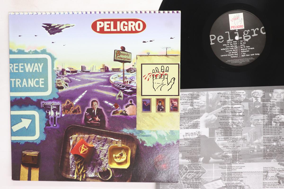 LP Record PELIGRO Peligro VIRUS165 ALTERNATIVE TE 1995 US Rock Used