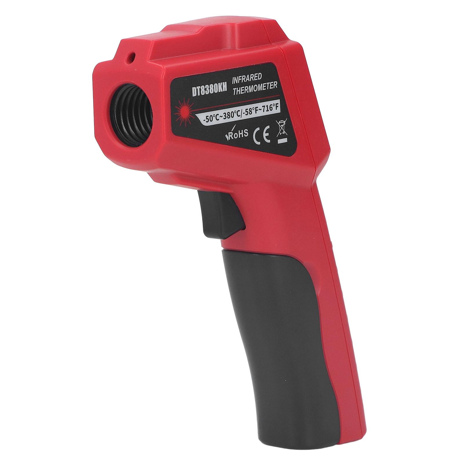 

Infrared Thermometer Backlit LCD Light Indicator No Contact Temperature Meter for Engine Refrigerator