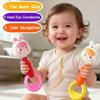Baby Music Teether Rattle Toy for Child 0-12 Education Mobile Cot Kids Bed Bell Newborn Stroller Crib Infant Pacifier Weep Tear