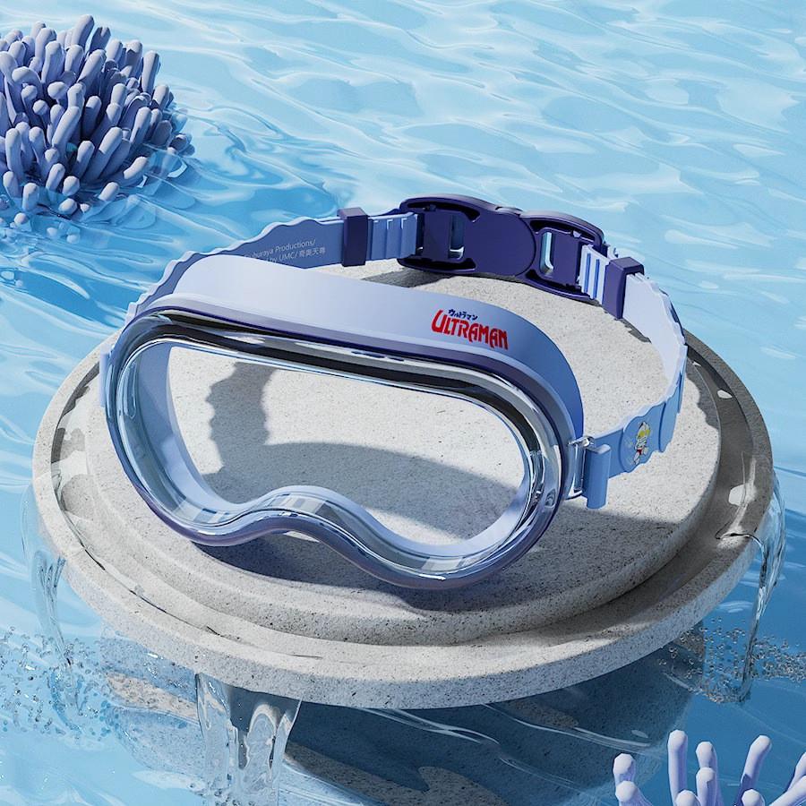 Ultraman Childrens Swimming Goggles With Waterproof Pc Lenses For Kids Recreational Swimming