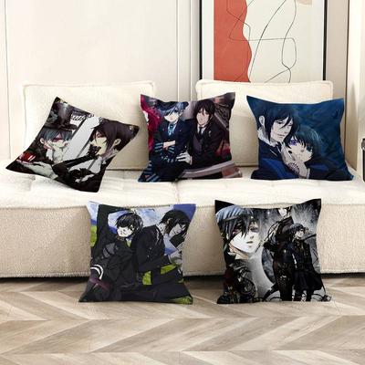 Manga Series Black Butlers Pillow Gifts Home Office Furnishings Bedroom Sofa Car Cushion Cover Case Xcm