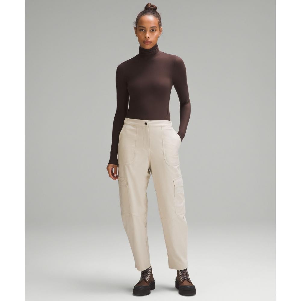 

Lululemon Wundermost Ultra Soft Nulu Turtleneck Bodysuit Espresso XS