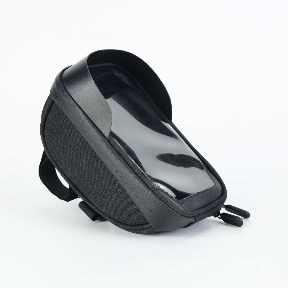 Waterproof Hard Shell Handlebar Bag Bike Riding Organizer for Road Cycling Phone Storage