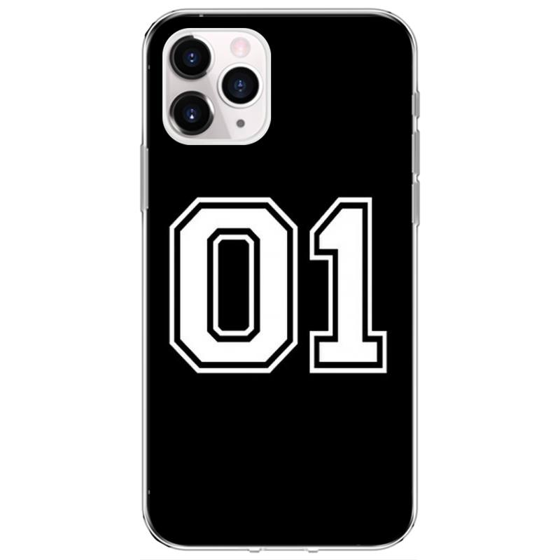 S O C 9 7 Lucky Number And Black Letter Phone Case For iPhone 12 11Pro XS MAX XR 7 8 6 Plus 5 5S SE 12 Mini SE2