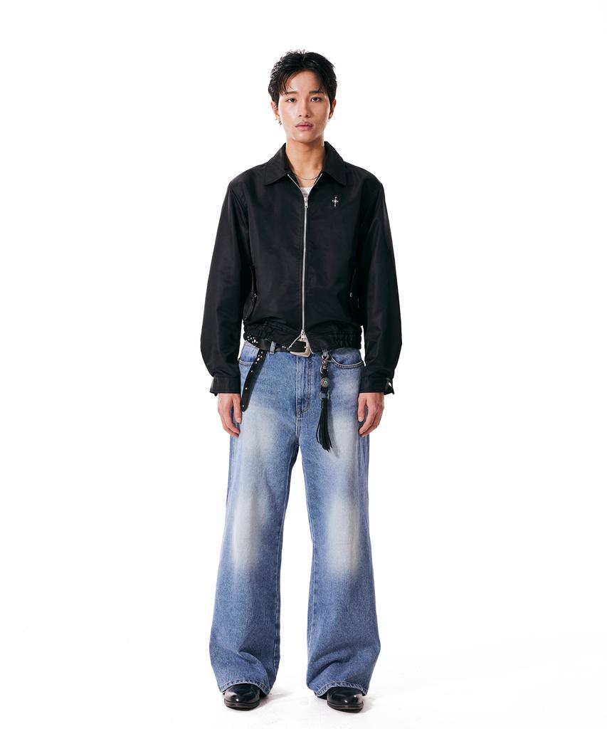 Iugamakaras Nylon Bomber Jacket (Black)