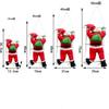 Vánoční lezoucí Santa lano dekorace sváteční dekorace ozdoba panenka Santa pro vánoční stromek slavnostní dekorace domácí párty potřeby