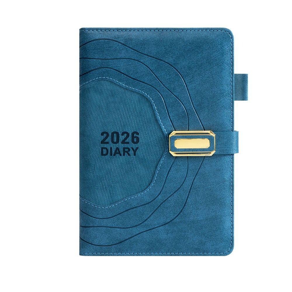 English 2026 Schedule Notepad Thickened Paper Diary New Daily Planner Book  Time Management