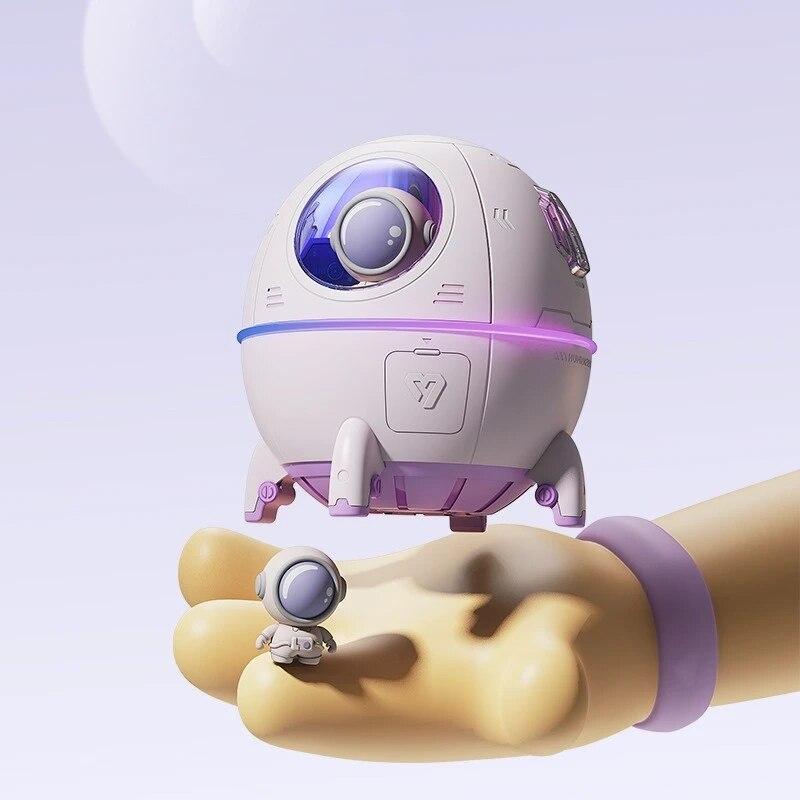 2024 New USB Humidifier Small Mini Air Refill Spray Fog Volume Space Capsule Humidifier Gift