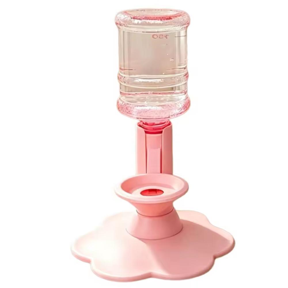 Adjustable Height Automatic Cat Water Dispenser Non-Slip Pet Water Bowl Daily Drinking