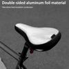 Waterproof Bike Seat Protection Cover Aluminum Foil Insulation M TB Seat Cover Bicycle Seat Protector Outdoor Biking Accessories
