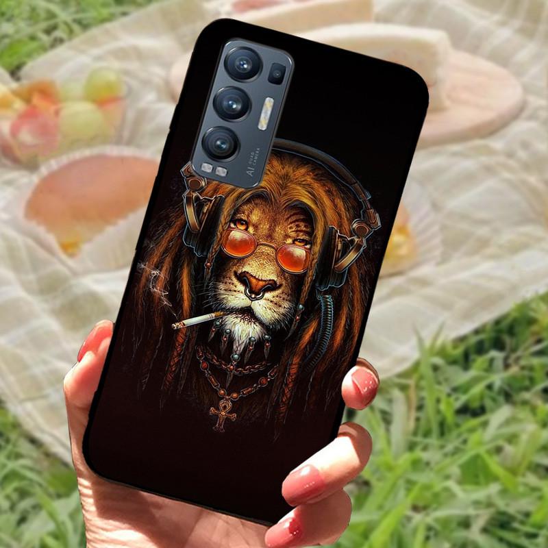 For OPPO Find X3 Neo Case Cover Silicone Soft Marble Black Bumper Funda Coque for Oppo Find X3 Lite Protective Capa FindX3 Neo