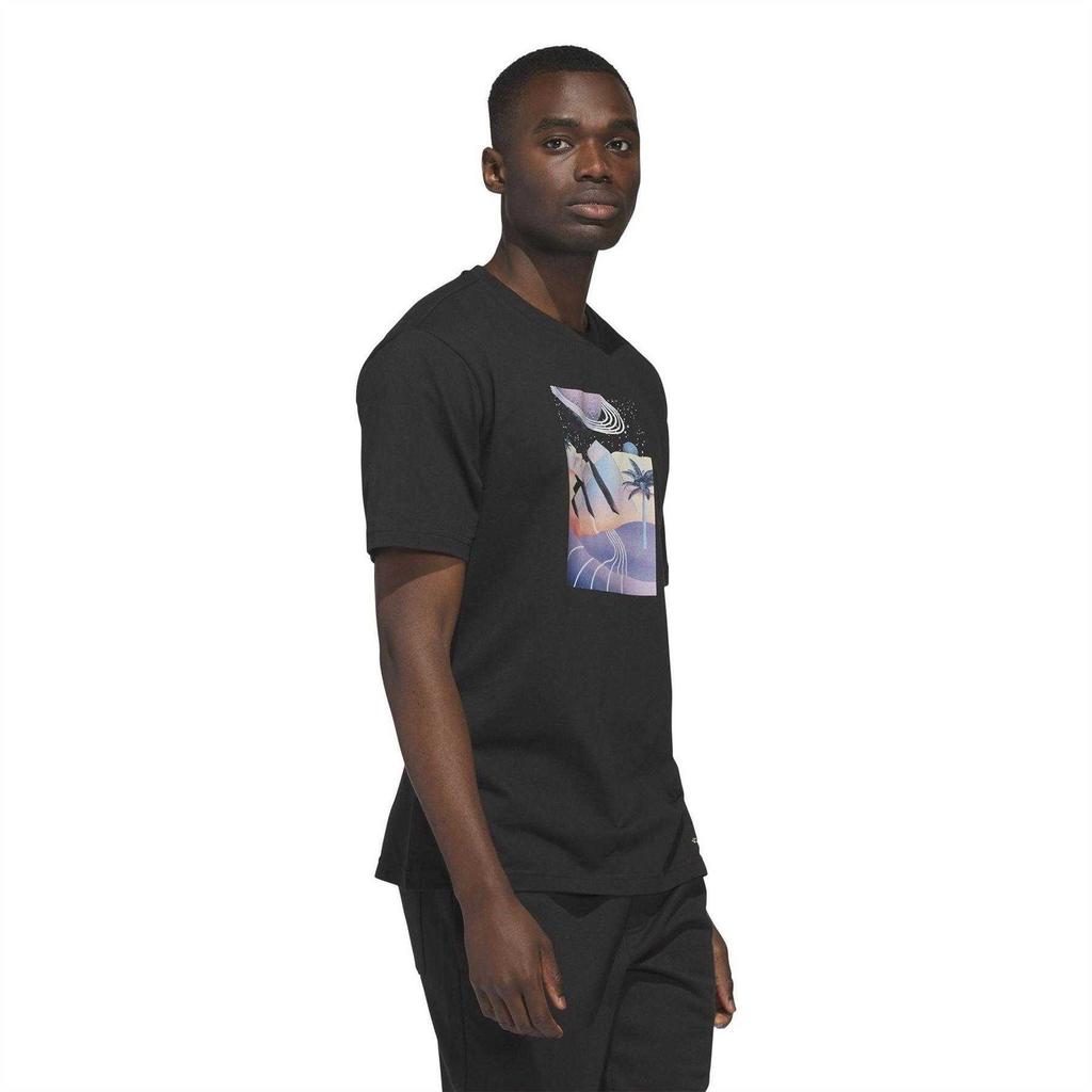 Adidas Mens Galaxy Logo T-Shirt