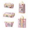 5Pcs/set Cartoon Makeup Travel Bag Portable Large Capacity Cosmetic Organizer Waterproof with Zipper Luggage Storage Organizer