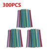 100-500PCS Black/Colorful Drink Straws Beverage Plastic Straw Wedding Party Cocktail Straw for Bar Home Kitchen Wholesale Straws
