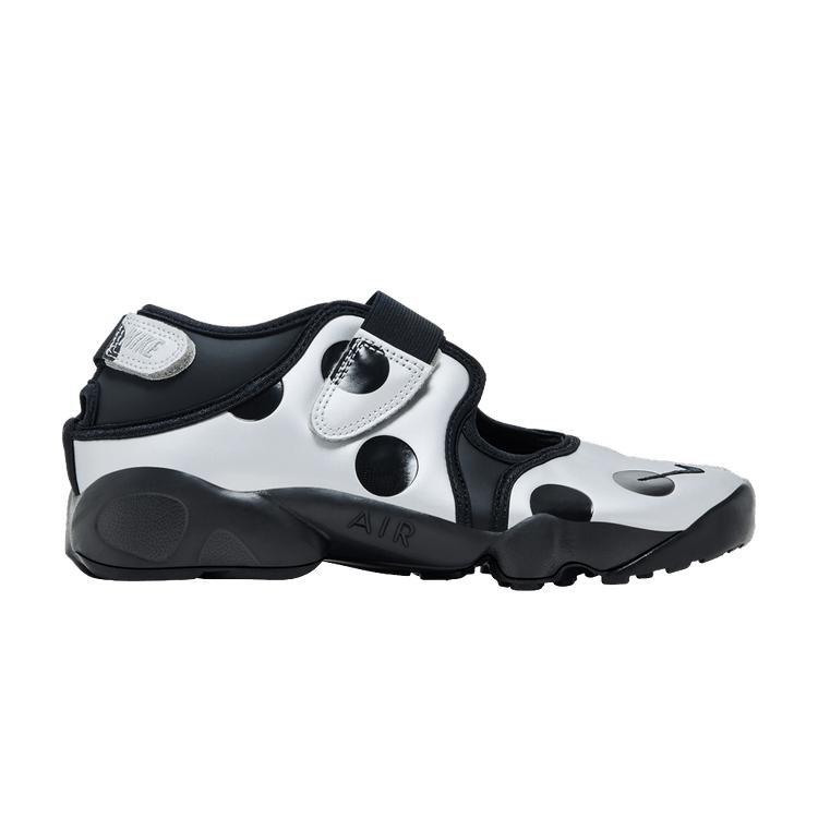 Nike Wmns Air Rift 'Polka Dots Black Metallic Silver'