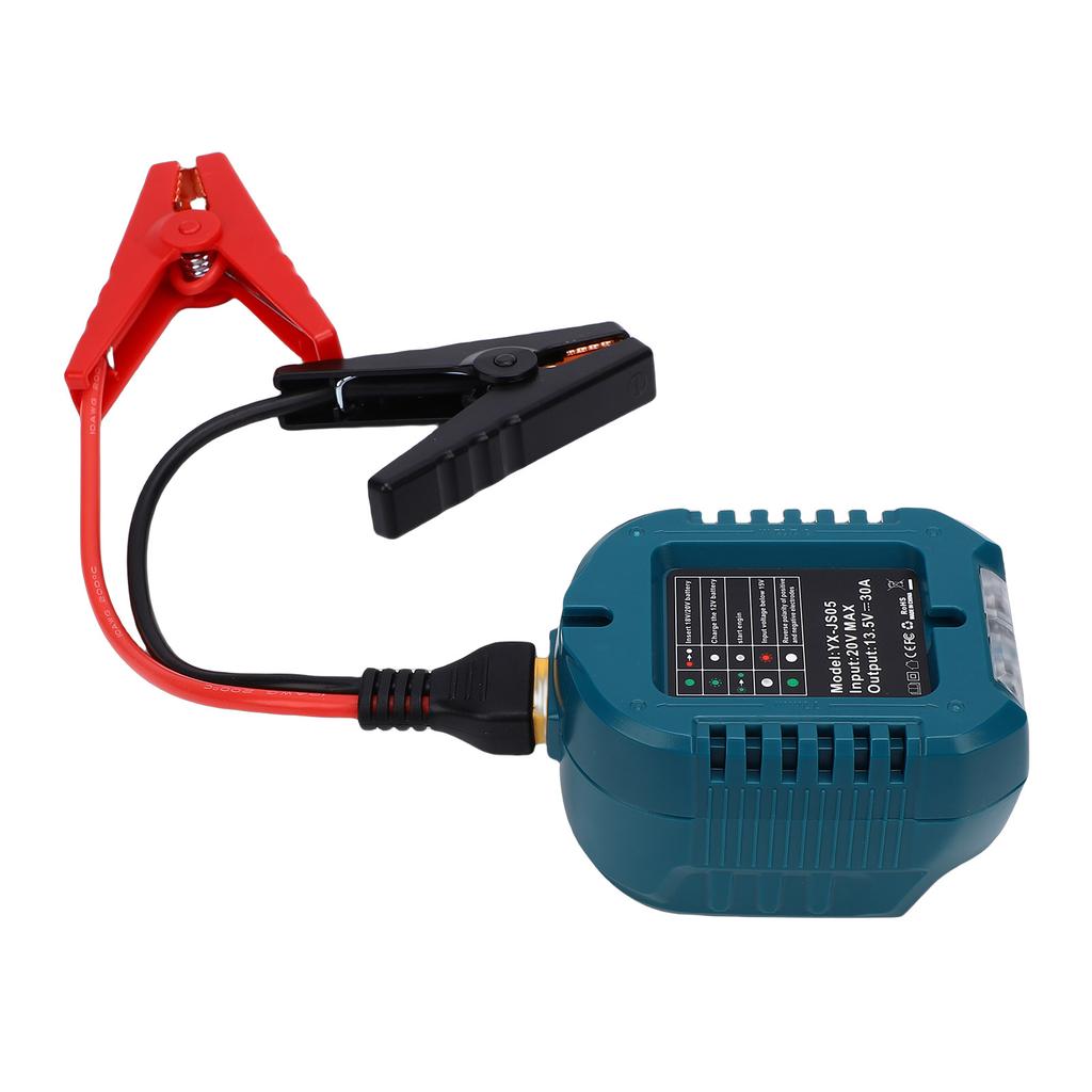 Portable Car Jump Starter Fit for Makita Batteries Battery Emergency 10AWG Heavy Duty Cable Automotive Supplies