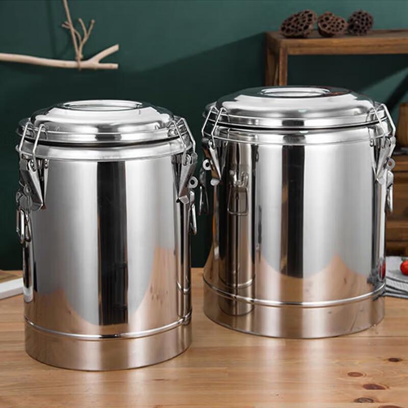 Shouli Stainless Steel Insulated Thermal Bucket with Single Faucet 70L