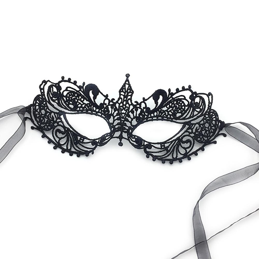 Women Sexy Hollow Lace Masquerade Bronzing Face Mask Princess Party Cosplay Prom Props Costume Nightclub Queen Eye Mask Exotic