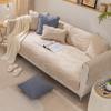 Modern Simple Leather Sofa Cushion Four Seasons Universal Nordic Solid Color Non-Slip Sofa Cushion Fabric Cushion Towel Kneelet