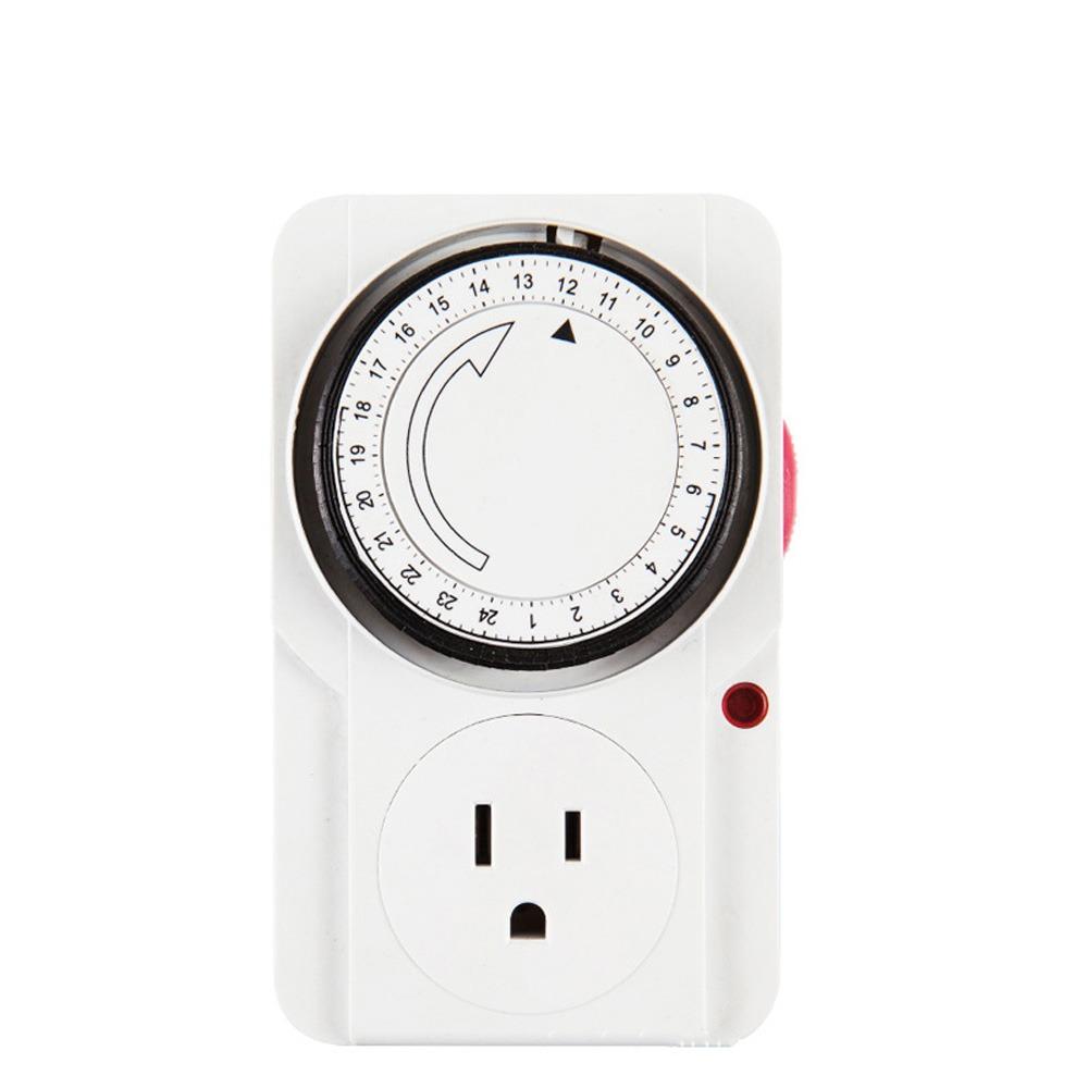 2/3-Pin Plug Timer Plug 15 Minutes Intervals 24 Hour Segment Timer  Kitchen Appliances