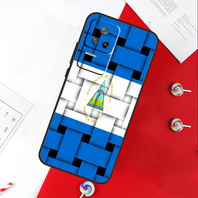Nicaragua Flag Cover For Xiaomi 13T 11T 12T 14T Pro 13 14 15 Ultra POCO X7 Pro X3 X5 X6 F5 F6 M6 Pro Case