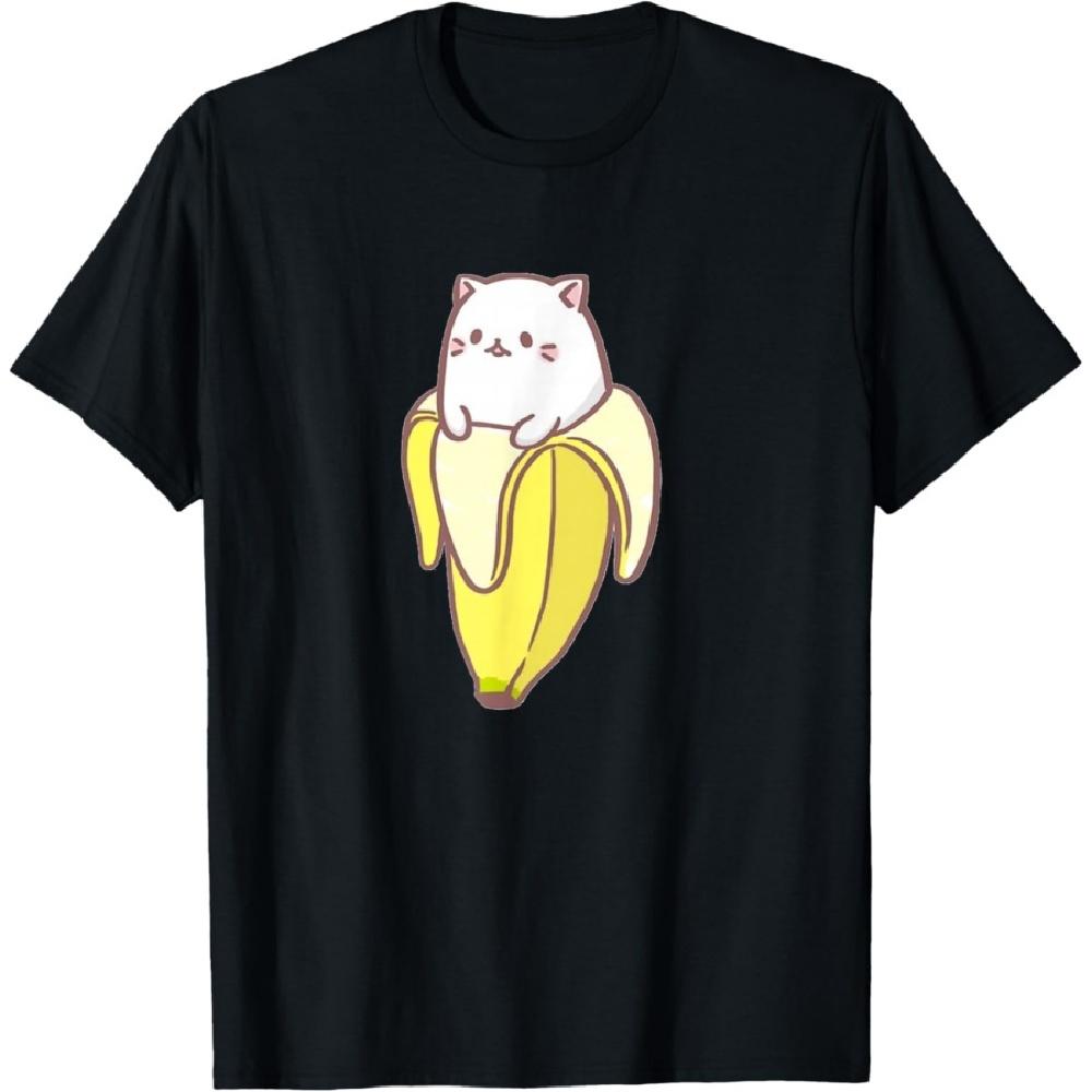 Cat in Banana T-Shirt S