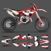 PowerZone Motorcycle Graphics Adhesive Decal Stickers For BETA RR 2023 2024 2025 ENDURO 125 200 250 300RR 350 390 430 480