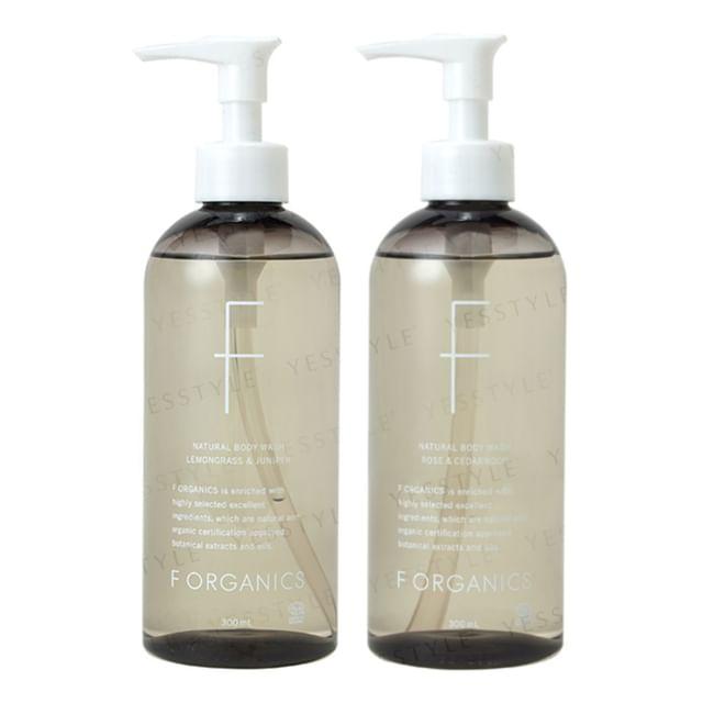 

F ORGANICS - Natural Body Wash Lemongrass & Juniper - 300ml