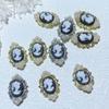 Retro Abstract  DIY Nail Decoration Nail Art Rhinestone Manicure Beauty Head Ornaments
