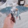 DIY In Stock Silicone Mold Crow Skull Gothic Style Skeleton Hallowmas Home Hanging Eagle Wings Pendant Jewelry Making Molds