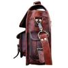 Handmade Leather Messenger Bag: Laptop Briefcase Satchel