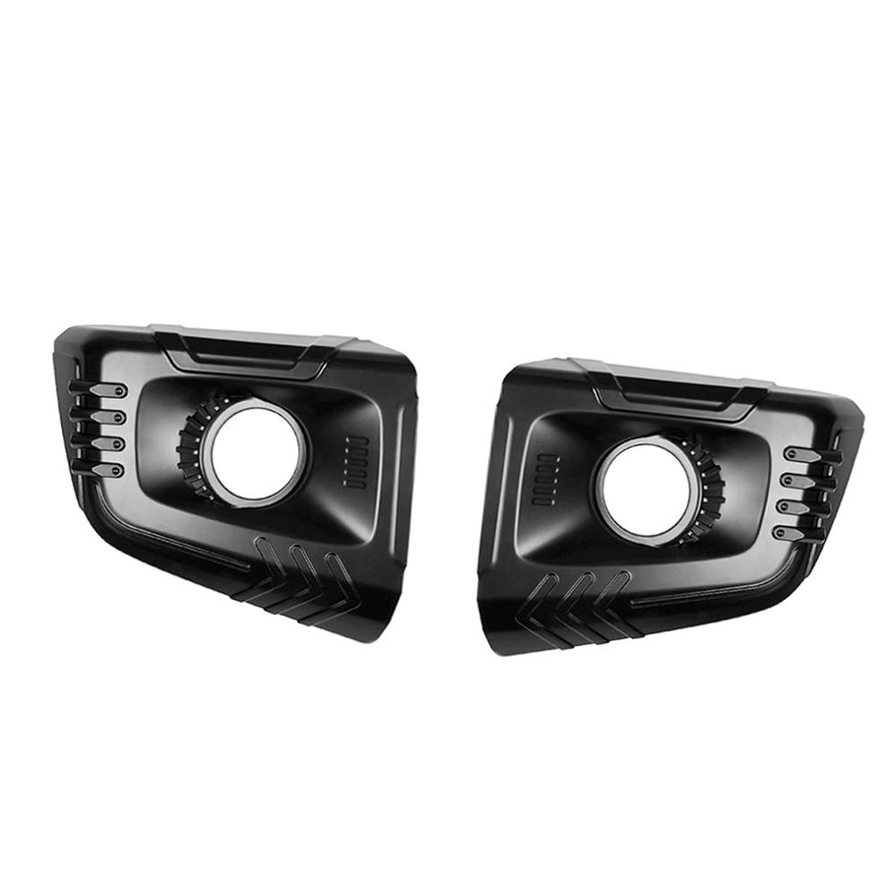 Car Front Fog Light Bezel Cover For Suzuki Jimny 2018-2025 ABS Anti Scratch Wear Resistant Exterior Decoration Trim JB64 JB74