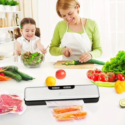 Máquina de selagem a vácuo, seladora a vácuo leve para alimentos, máquina compacta para preservação de alimentos, alimentos automáticos para cozinha doméstica