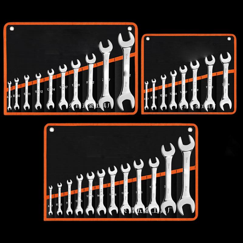 NovaTork 10-Piece Metric Open-End Wrench Set