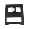 For BMW 3 Series E90 2005 - 2012 ABS Car Rear Air Condition Air Vent Outlet Anti-kick Cover Trim Carbon Fiber Texture / Silver