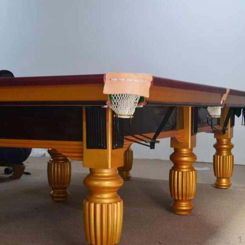 

6 шт./набор карманов для стола, сетки для мешков, сверхмощные сетки для бильярда - искусственная коровья кожа