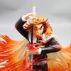 30cm Demon Slayer Anime Figure Rengoku Kyoujurou Figurine Flame Hashira Model PVC Statue Desktop Collection Birthday Toys Gifts