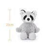 Apricot Lamb Plush Raccoon Toy for Kids, Soft and Cute, Fluffy Raccoon Stuffed Animal for Girls and Boys, 23cm