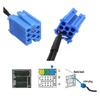 Ersatzzubehör 8-Pin-Stecker-Kabeladapter Auto-AUX-Adapter
