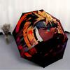 1pc Naruto Uzumaki Automatic Open/close Folding Portable Windproof Umbrella with 8-Rib Structure for Women/Men, All-Season Use  A0901076