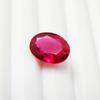 Natural Red Ruby Loose Gemstone 3.55 Ct Oval Cut for Jewelry Making and Gem Collections