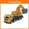 Large Engineering Vehicle Toy Set Combination Series Children Excavator Bulldozer Mixer Crane Boy Car