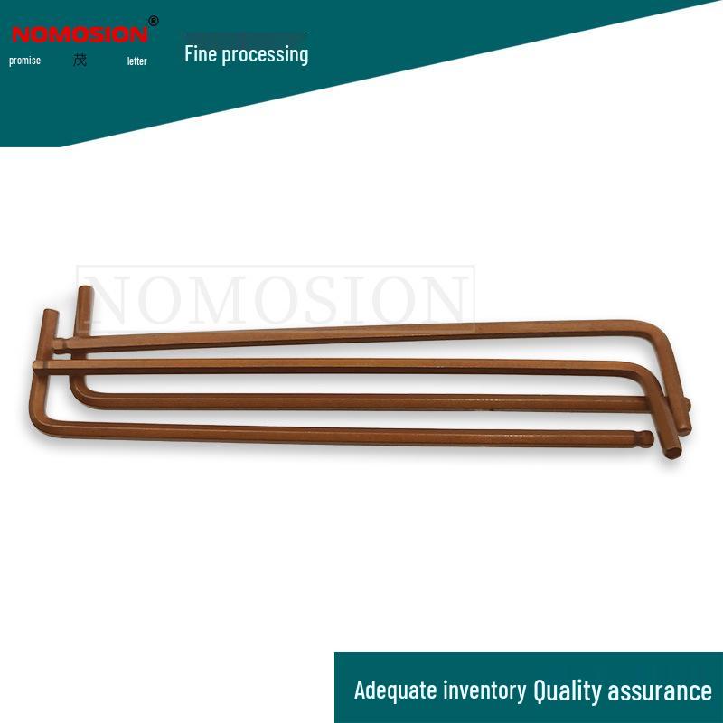 Metric S2 Ball End Hex Key, Flat Head Hex Socket Wrench L2.0L12