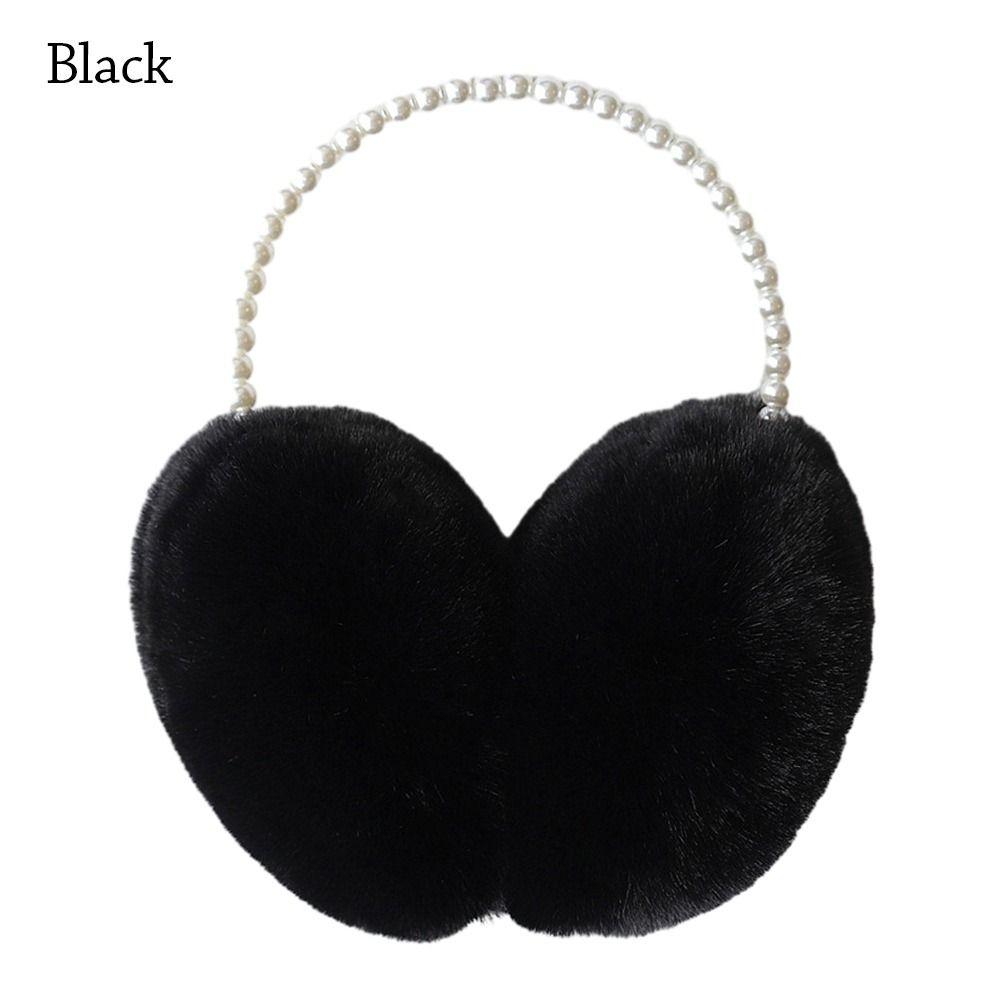 Perlenohrenklappen Plüsch Ohrenwärmer Winter Ohrenschützer Herren Damen