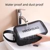 Female Toiletry Bag Portable Cosmetic Waterproof Bag Large Capacity Dust Proof Make Up Storage Handbags PVC Fashion Transparent Travel Bags
