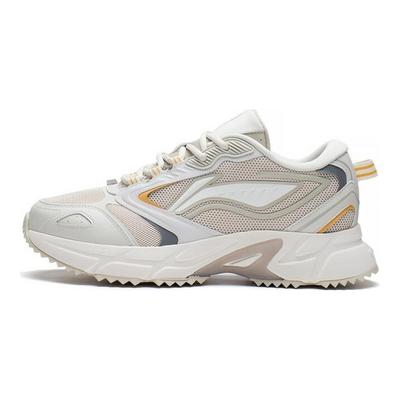 Li Ning Textile, Leather Rebound Cushioning Breathable Lightweight Abrasion Resistant Slip Resistant Low Top ARLS005-3