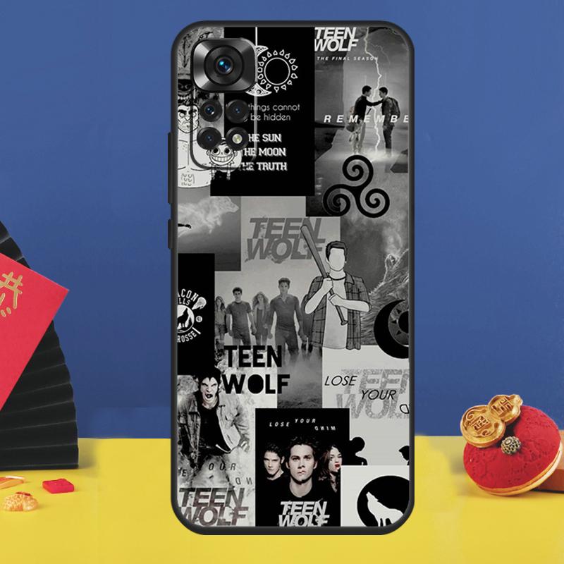 Teen Wolf Case For Xiaomi Redmi Note 14 Pro 13 12 11 10 15 Pro Plus Redmi 14C 10C 12C 13C 15 15C Cover