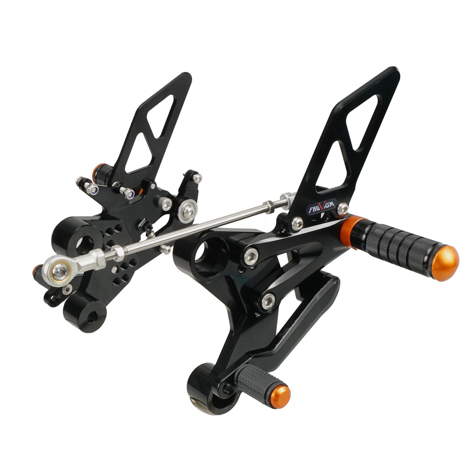 For 2020 2021 2022 2023 890 Duke Motorcycle Rearset Rearsets for KTM 790 Duke 2018 2019 2020 2021 2022 2023 чёрный