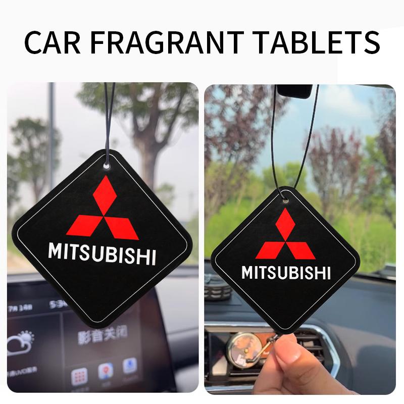 Odświeżacz Powietrza do Samochodu Perfumy do Wnętrza Samochodu Wisiorek na Lusterko Wsteczne Do Mitsubishi Outlander Lancer 10 9 ASX RALLIART Eclipse Pajero